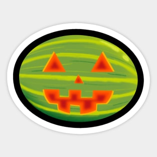 Summer Spooks Jack O Lantern Sticker